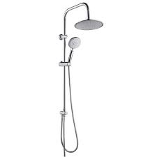 Kit de colonne de douche pomme ronde